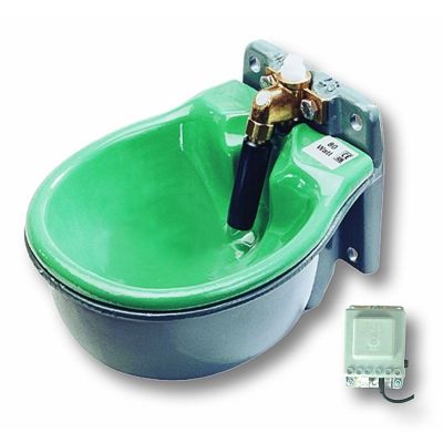 Suevia verwarmde drinkbak Mod. 46 80W/24V 3/4" messing