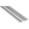 Aluminium bevestigingsprofiel voor windbreekgaas lengte 2 meter