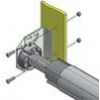 Rollerdoor windbreekgaas snellooppoort met kettingbediening en zijgeleiding tot 3,0 m breed 3,1 m hoog